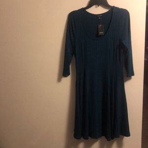 Flattering swing bottom dress